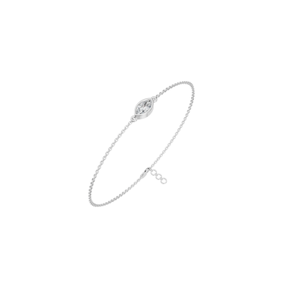 MARQUISE SOLITAIRE BRACELET - M&D Signature Jewels