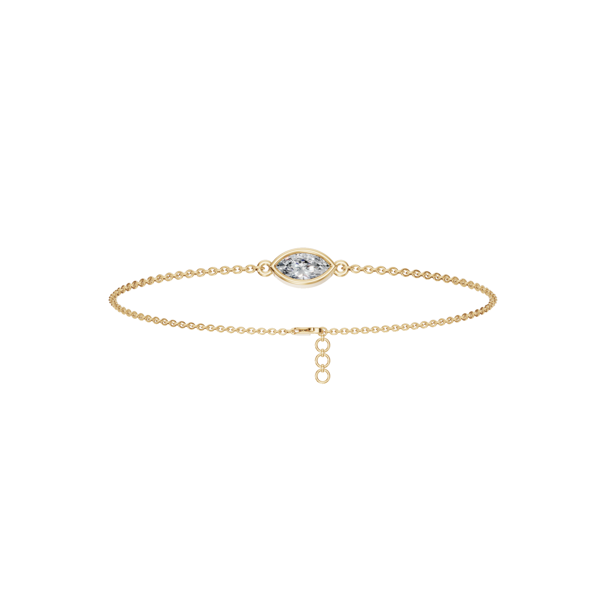 MARQUISE SOLITAIRE BRACELET - M&D Signature Jewels