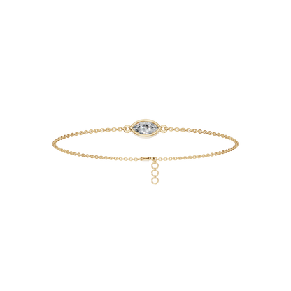 MARQUISE SOLITAIRE BRACELET - M&D Signature Jewels