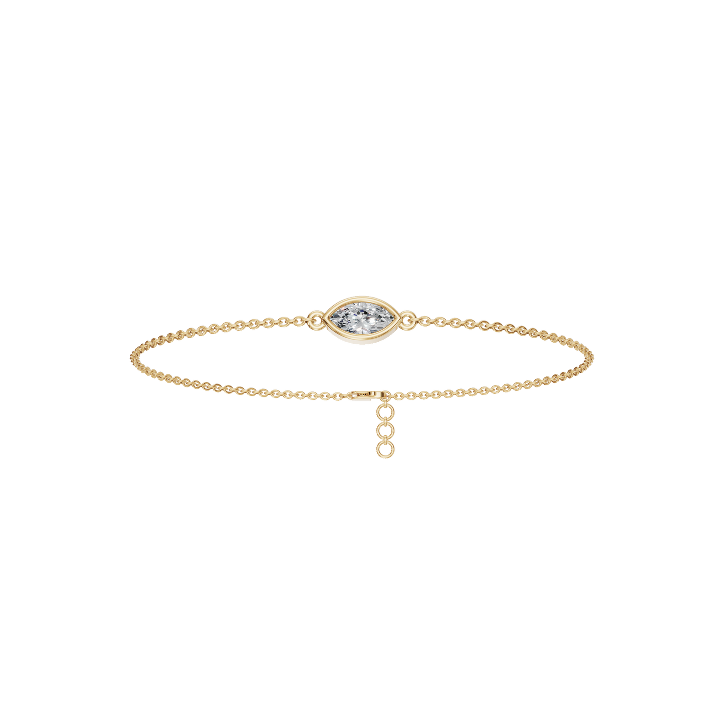 MARQUISE SOLITAIRE BRACELET - M&D Signature Jewels