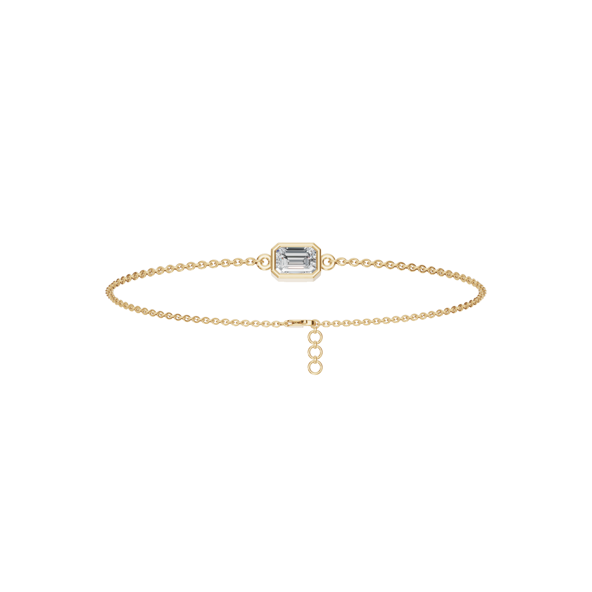 EMERALD SOLITAIRE BRACELET - M&D Signature Jewels