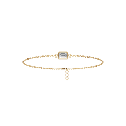 EMERALD SOLITAIRE BRACELET - M&D Signature Jewels