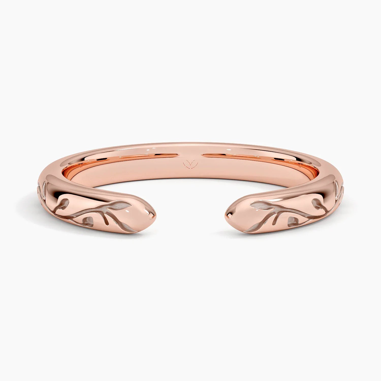 NATURE CARVED OPEN RING