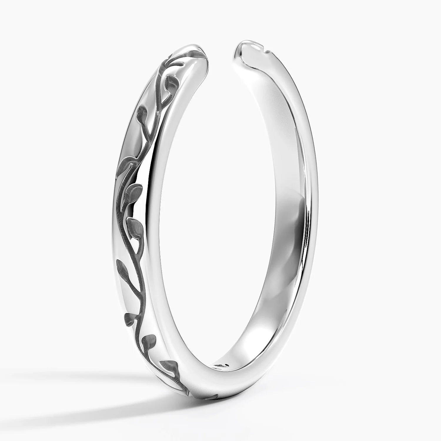 NATURE CARVED OPEN RING