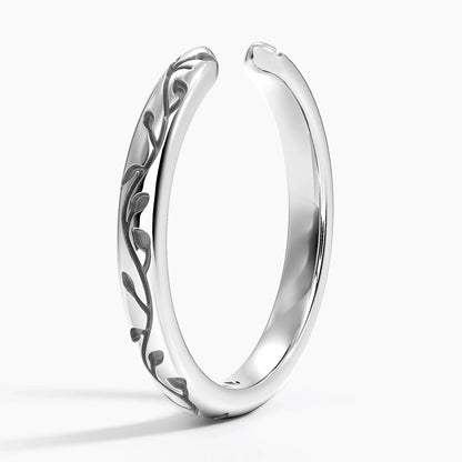 NATURE CARVED OPEN RING - M&D Signature Jewels