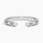 NATURE CARVED OPEN RING
