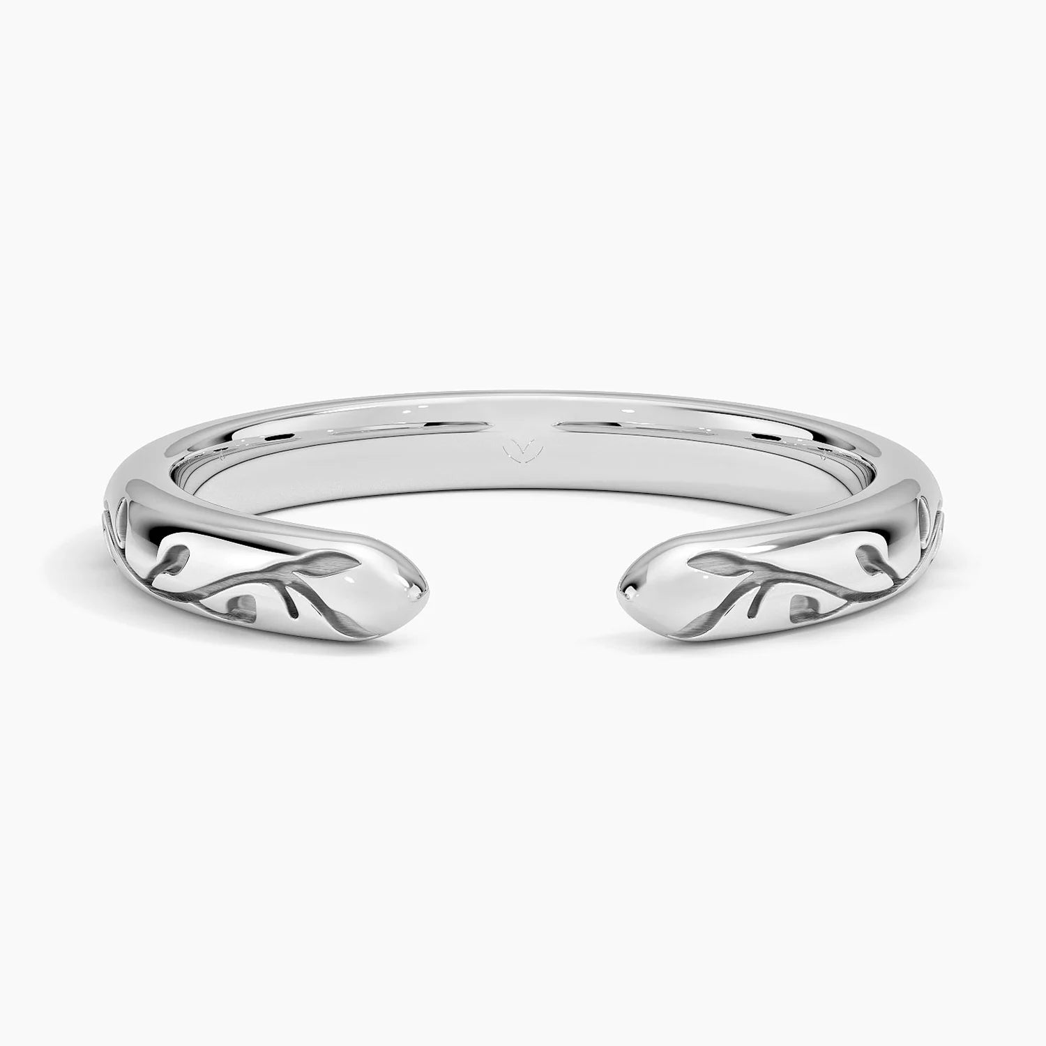 NATURE CARVED OPEN RING
