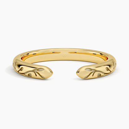 NATURE CARVED OPEN RING - M&D Signature Jewels