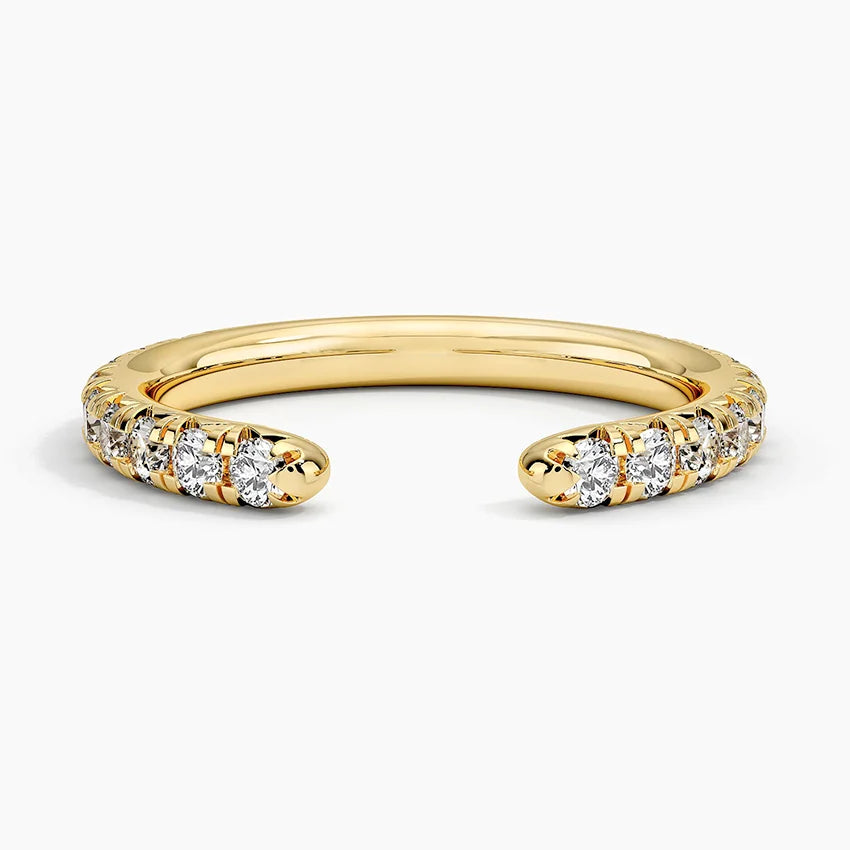 THREE QUARTER LUXE RING