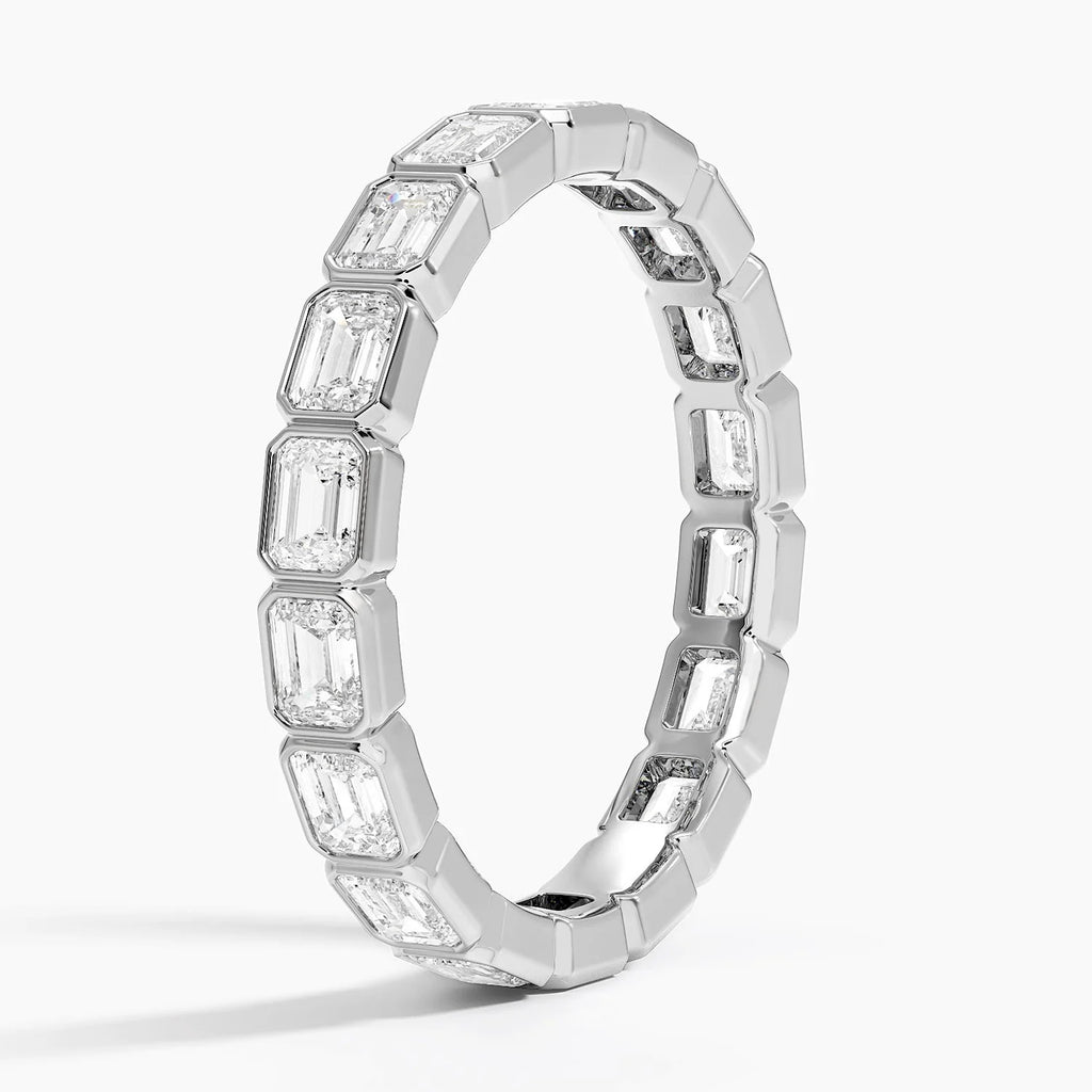 EMERALD EST-OUEST RING