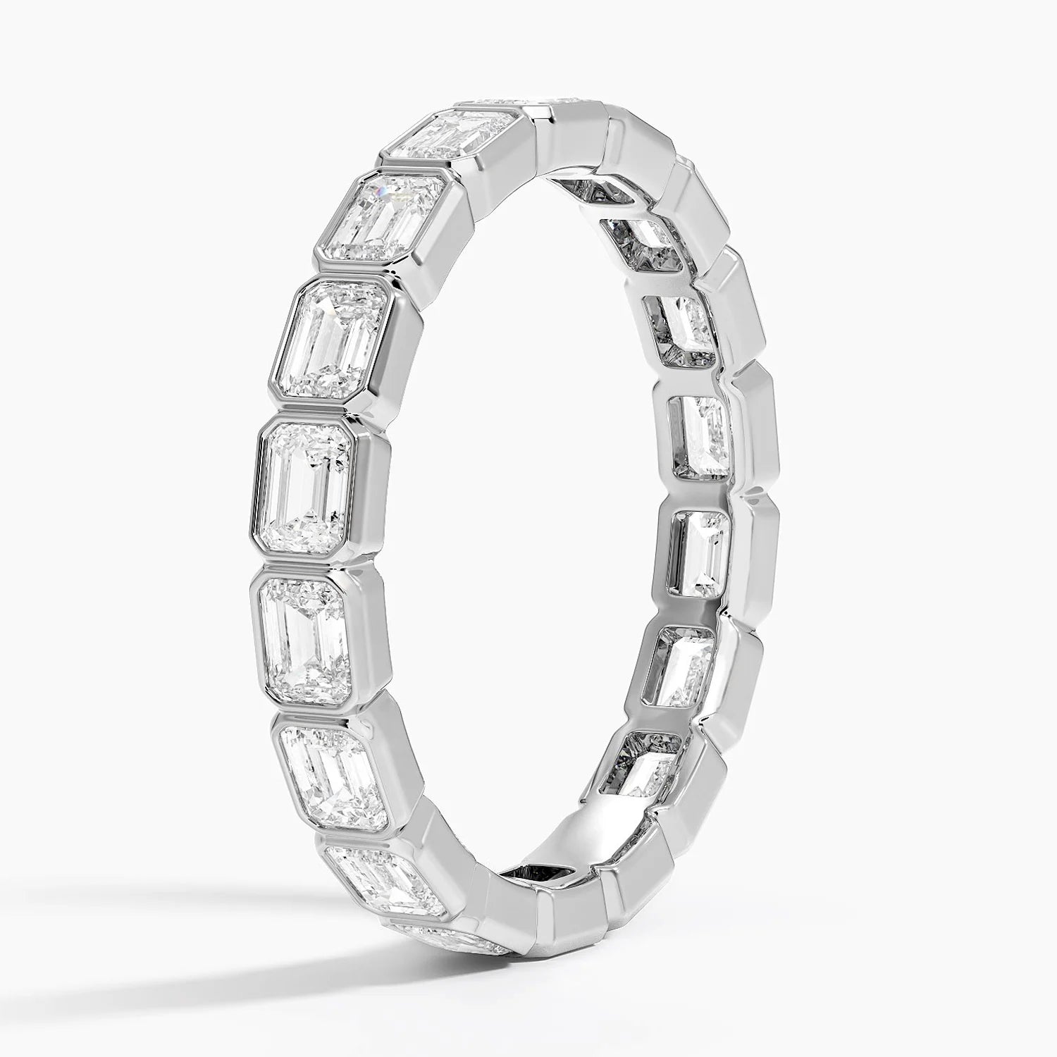 EMERALD EST-OUEST RING