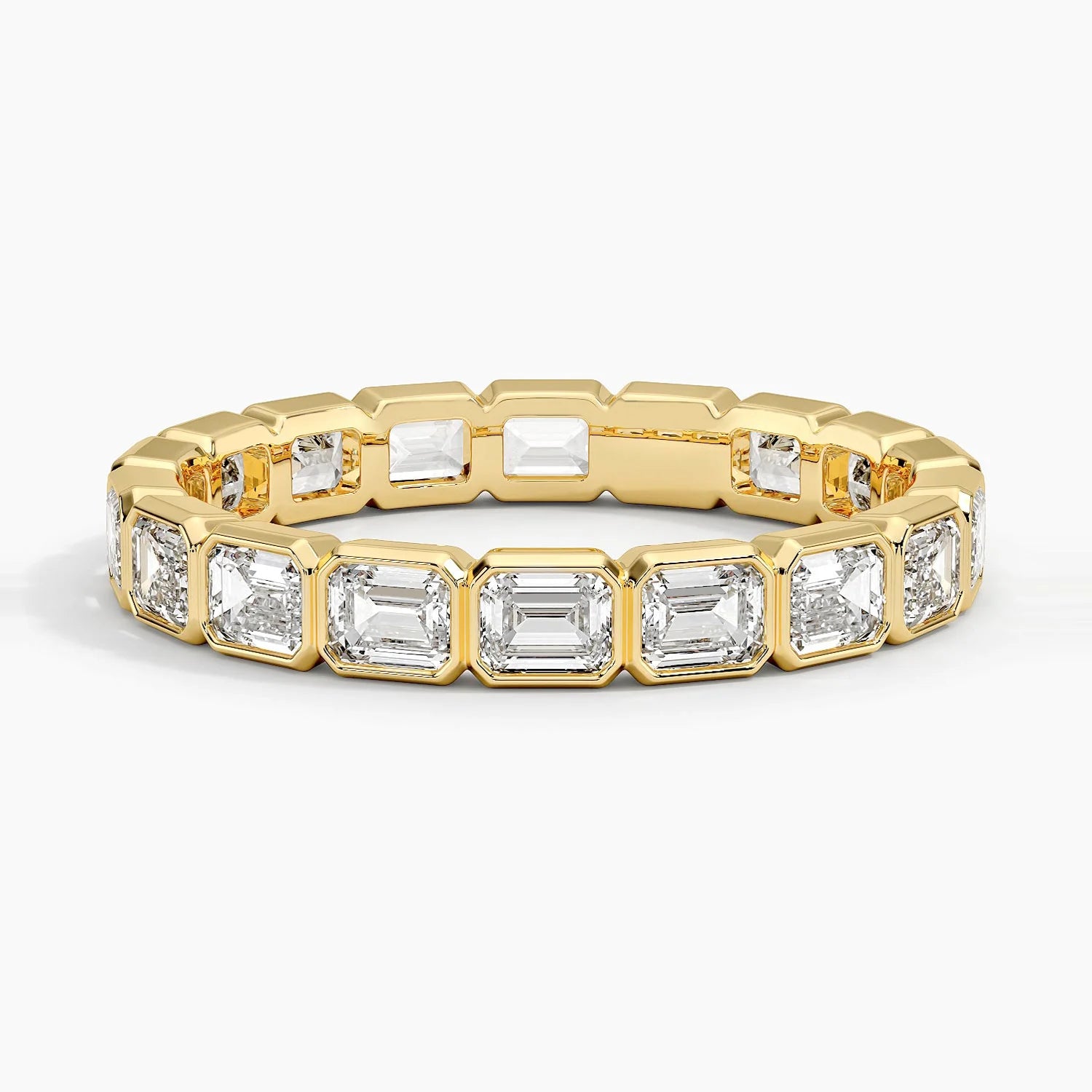 EMERALD EST-OUEST RING
