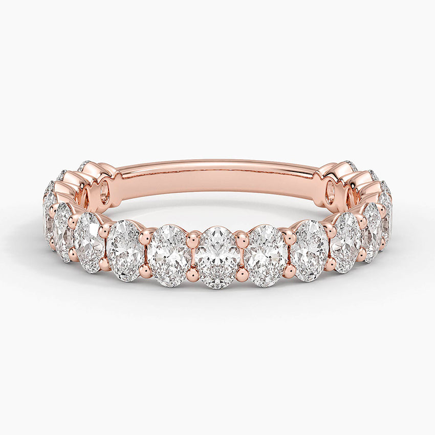 OVAL THREE-QUARTER RING