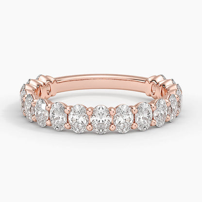 OVAL THREE-QUARTER RING - M&D Signature Jewels