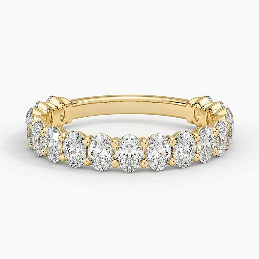 OVAL THREE-QUARTER RING