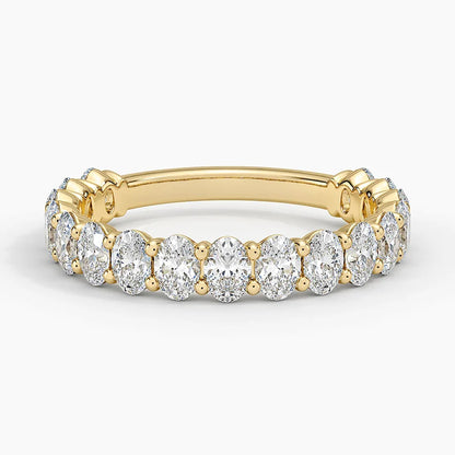OVAL THREE-QUARTER RING - M&D Signature Jewels