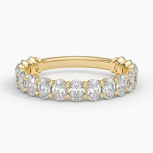 OVAL THREE-QUARTER RING - M&D Signature Jewels