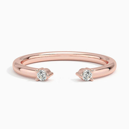 ROUND OPEN CUFF RING - M&D Signature Jewels