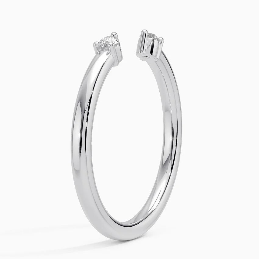 ROUND OPEN CUFF RING