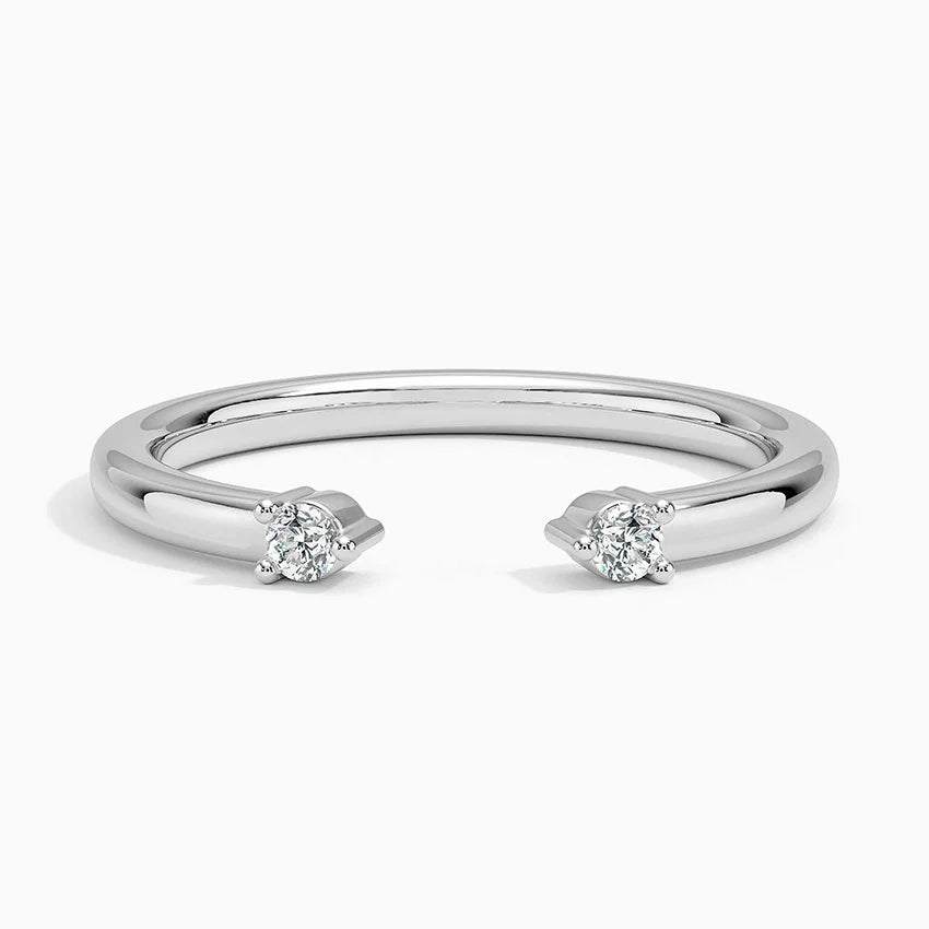 ROUND OPEN CUFF RING