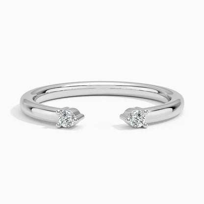 ROUND OPEN CUFF RING - M&D Signature Jewels