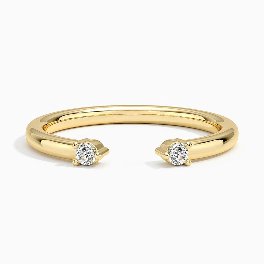 ROUND OPEN CUFF RING