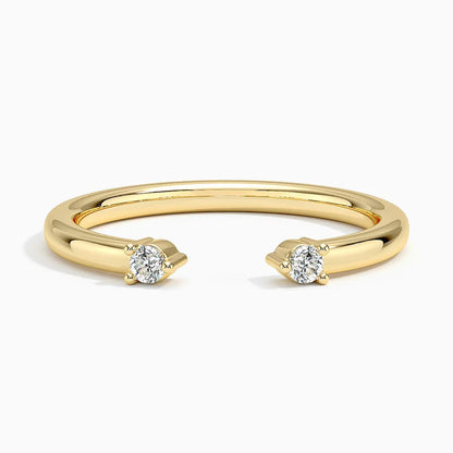 ROUND OPEN CUFF RING - M&D Signature Jewels