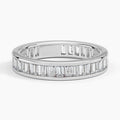 EMERALD CHANNEL SET RING