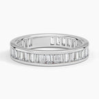 EMERALD CHANNEL SET RING