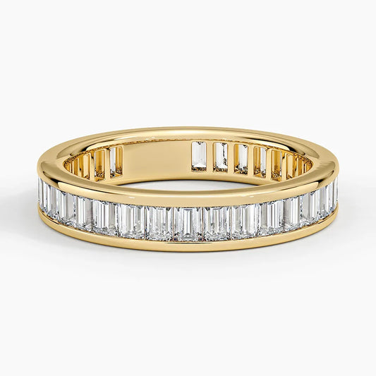 EMERALD CHANNEL SET RING - M&D Signature Jewels