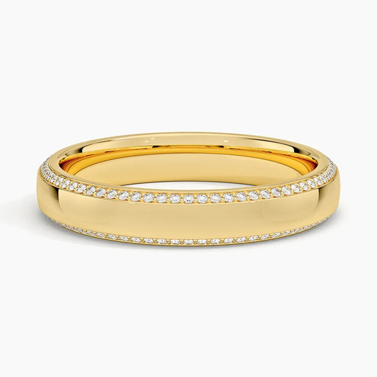 BOLD PAVE EDGE RING - M&D Signature Jewels
