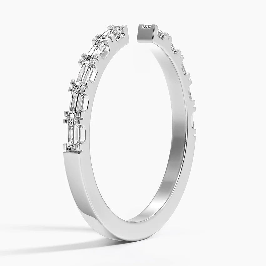 OPEN BAGUETTE RING