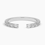 OPEN BAGUETTE RING