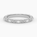 CIEL MILGRAIN DIAMOND RING
