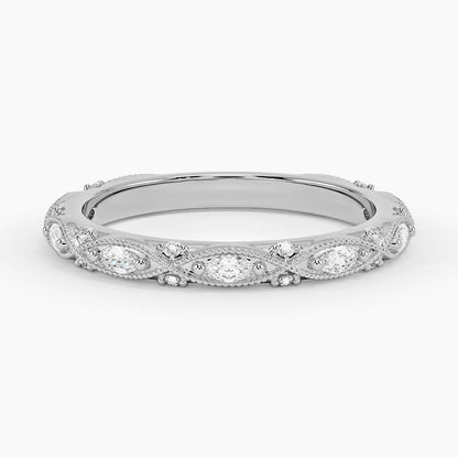 CIEL MILGRAIN DIAMOND RING - M&D Signature Jewels