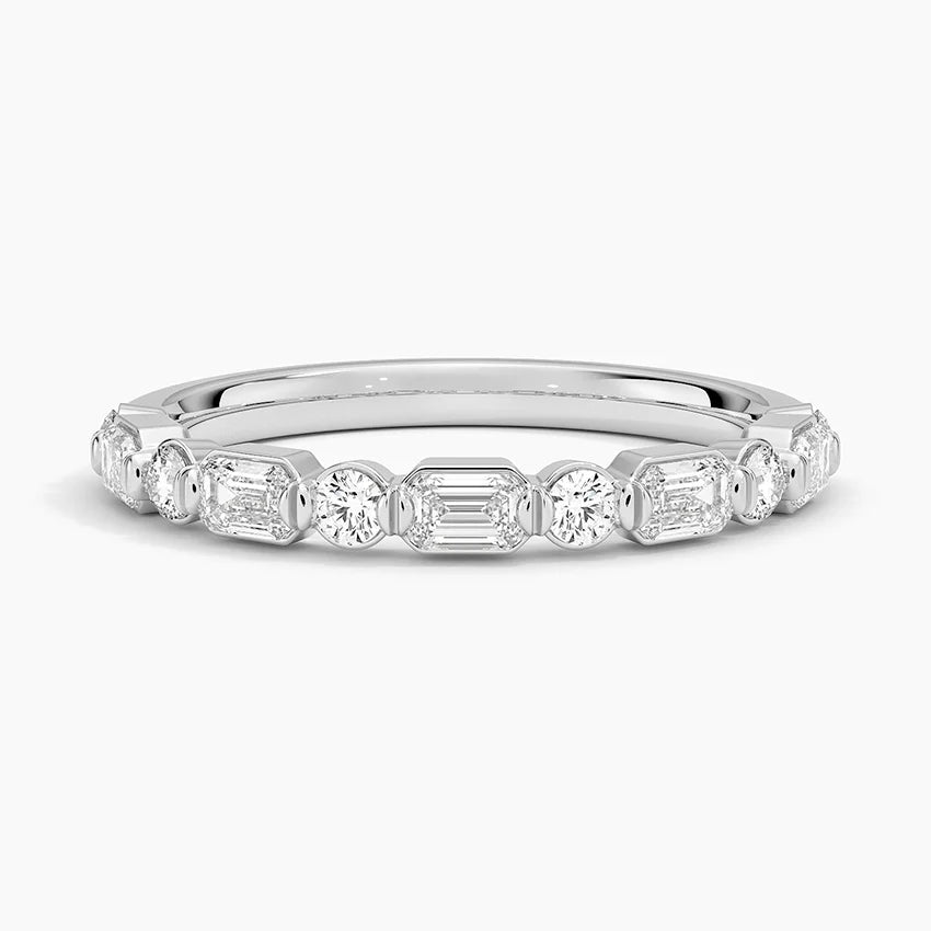 EMERALD ORBIT RING