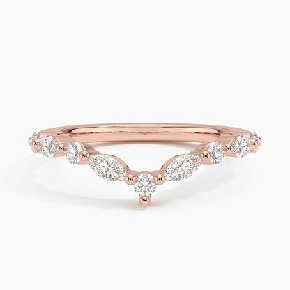 GRAND PALAIS CURVED BAND - M&D Signature Jewels
