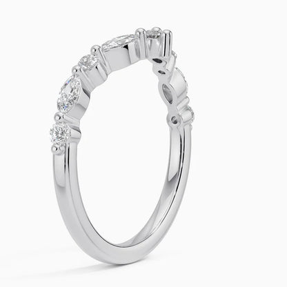 GRAND PALAIS CURVED BAND - M&D Signature Jewels