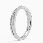 TWIN RADIANCE PAVE BAND