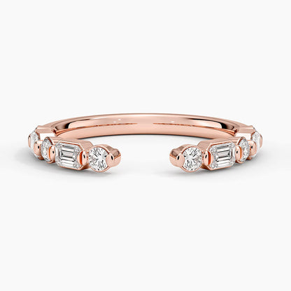 EMERALD ARC RING - M&D Signature Jewels