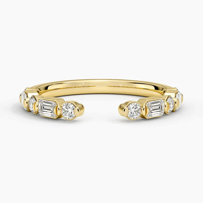 EMERALD ARC RING - M&D Signature Jewels