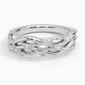 BRAIDED DIAMOND BAND