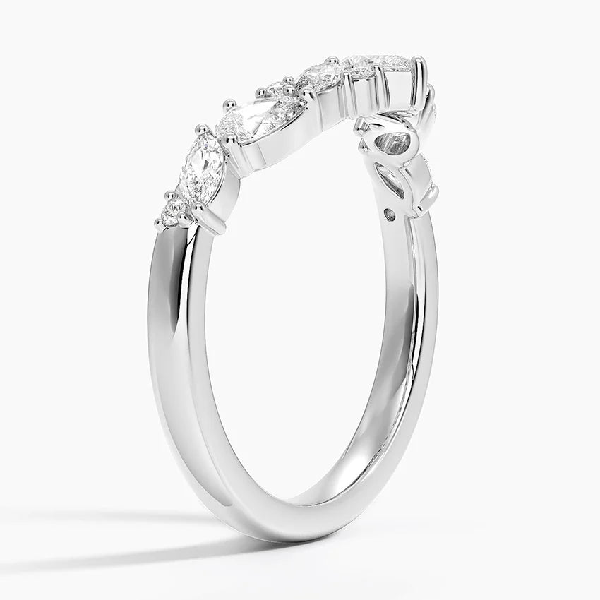 CURVED GRACE RING