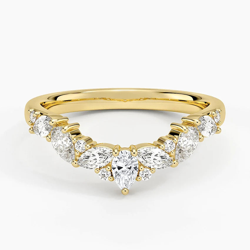 CURVED GRACE RING