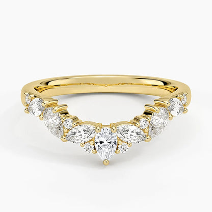 CURVED GRACE RING - M&D Signature Jewels
