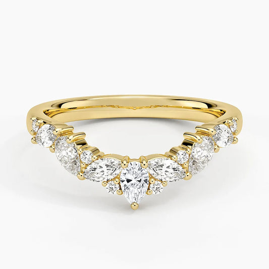 CURVED GRACE RING - M&D Signature Jewels