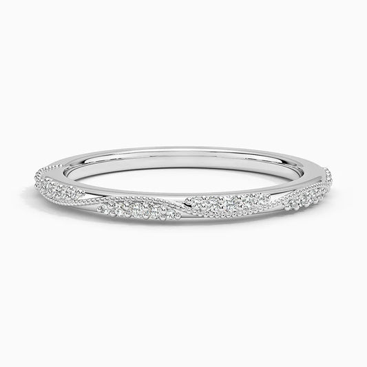 FLORET MILGRAIN RING