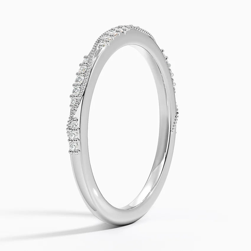 FLORET MILGRAIN RING