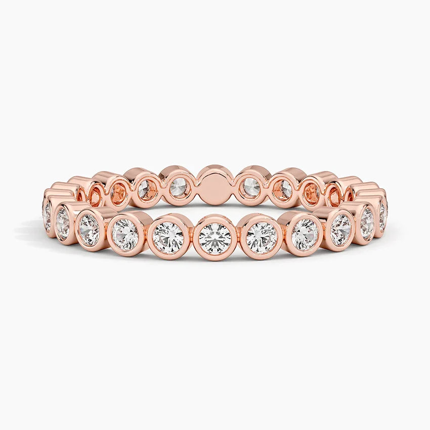 ROUND BEZEL ETERNITY BAND