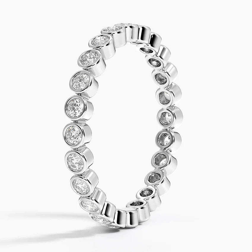 ROUND BEZEL ETERNITY BAND